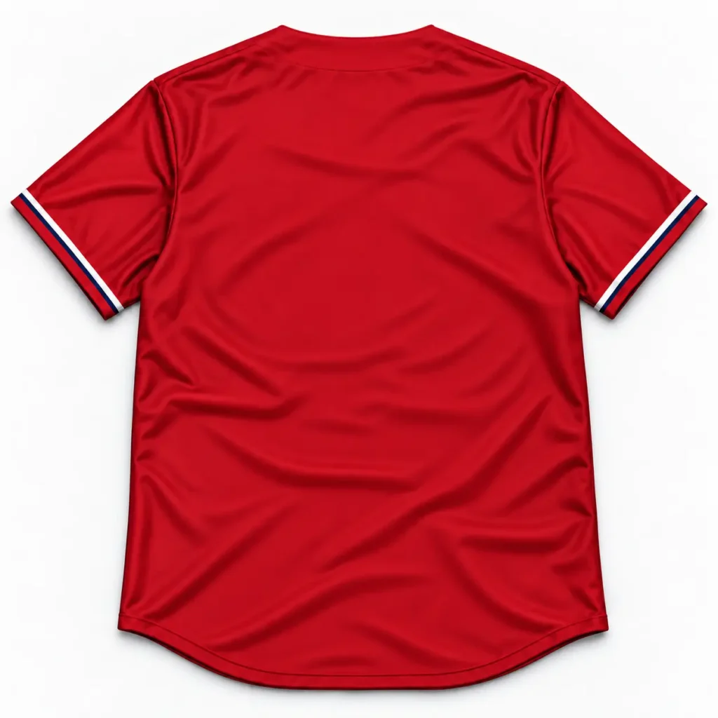 Los Angeles Red and Navy Player Design Custom Baseball Jersey with Name and Number