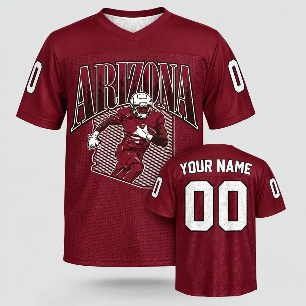 Arizona Love Custom Football Jersey with Name and Number