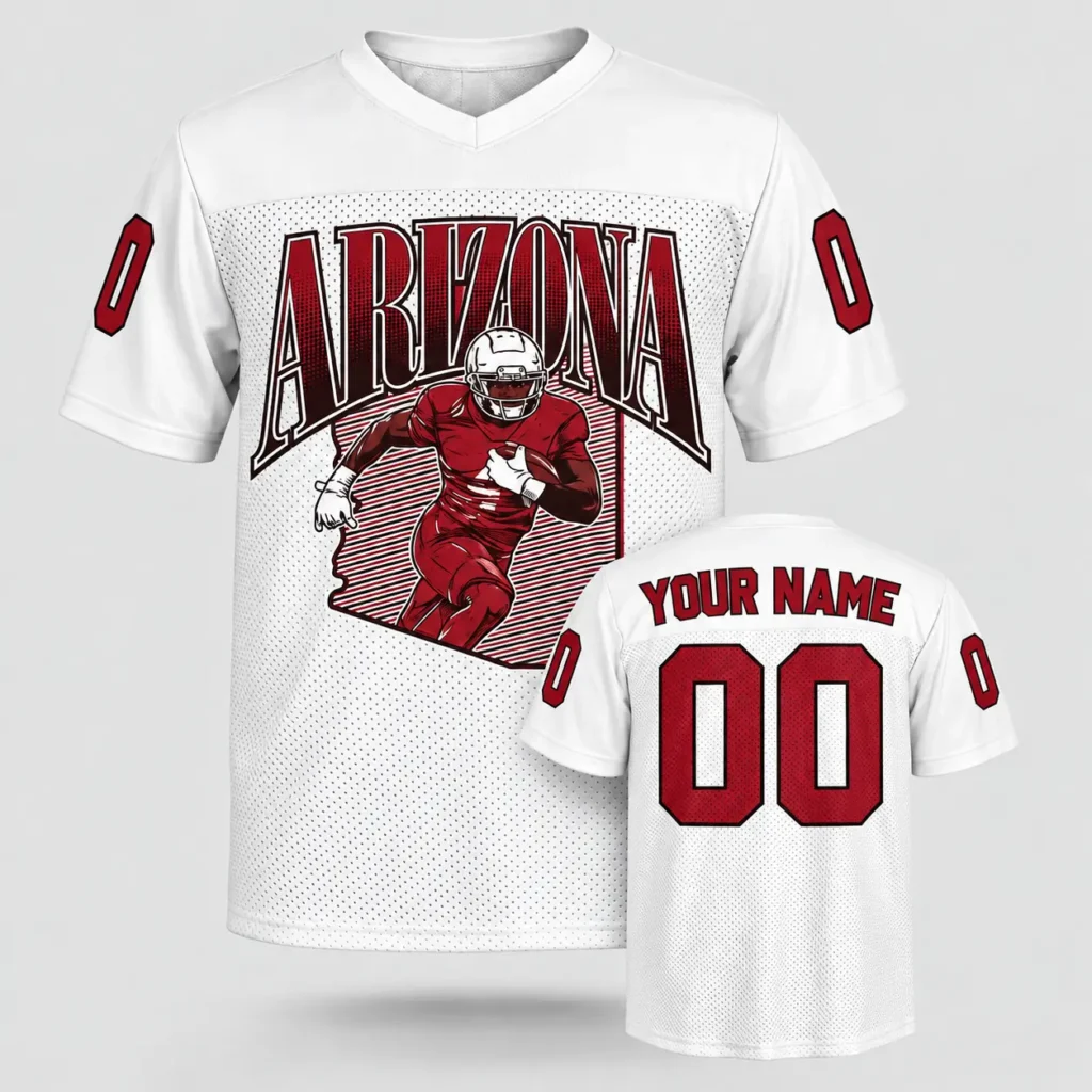 Arizona Love Custom Football Jersey with Name and Number