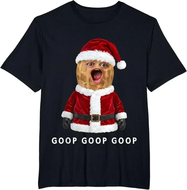 Burnt Peanut Goop Christmas Bungulator Peanut Lover T-Shirt