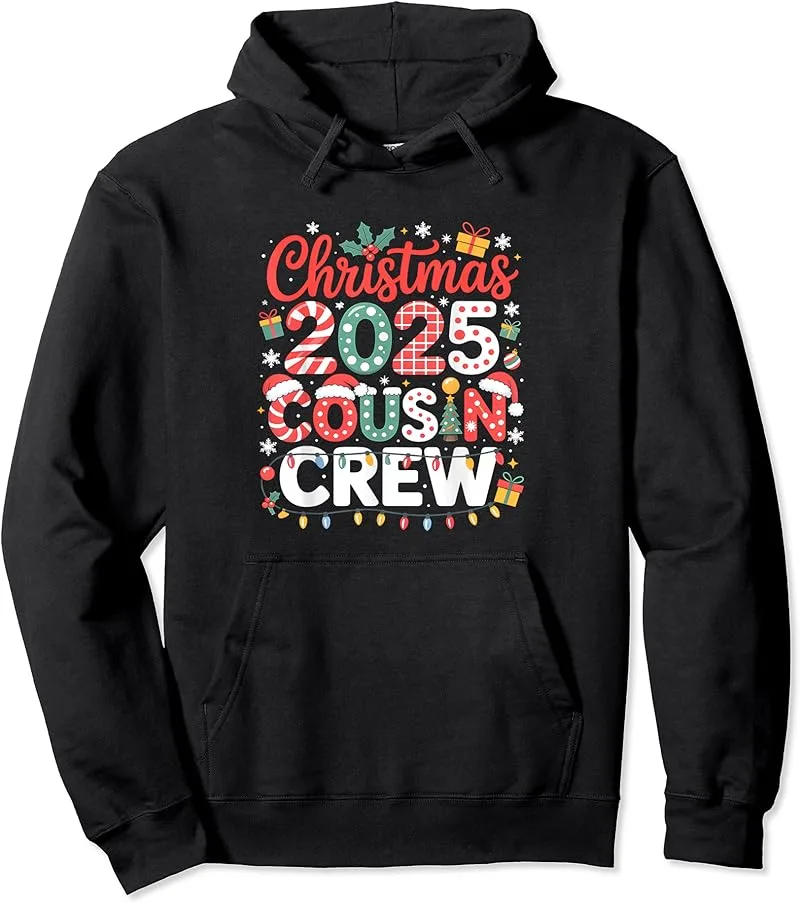 Christmas 2025 Cousin Crew Matching Family Holiday Outfit T-Shirt - view 3