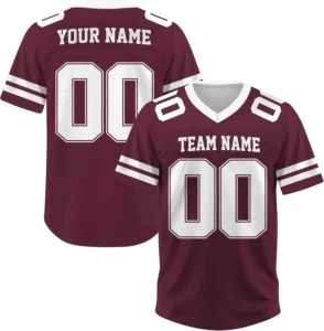 Maroon White