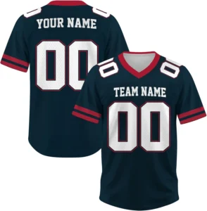 Deep Navy Red