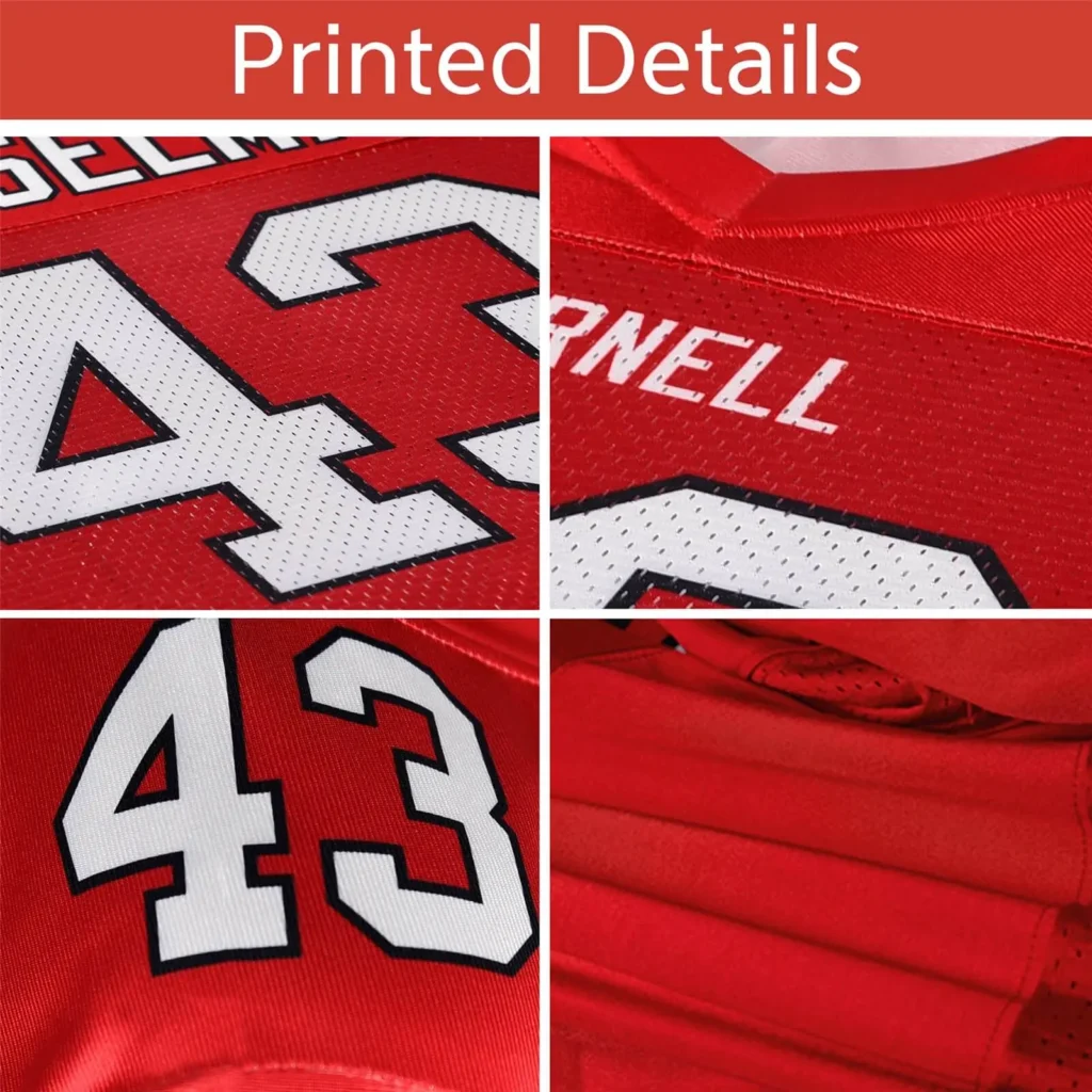 Bear Down Chicago Custom Football Jersey with Name and Number
