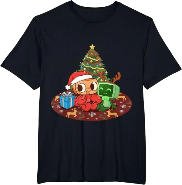 Dandy Vee Christmas Toons World Shelly Toon Boys Kids T-Shirt