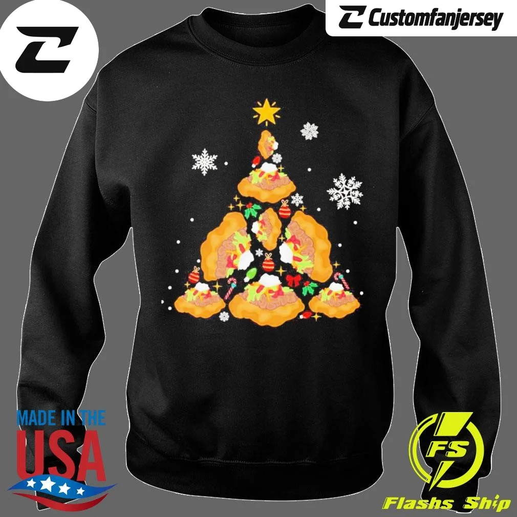 Oh Taco Christmas Sweatshirt - black Christmas sweatshirt