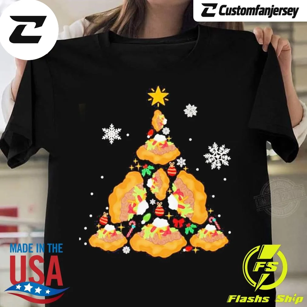 Oh Taco Christmas T-Shirt - black Christmas shirt