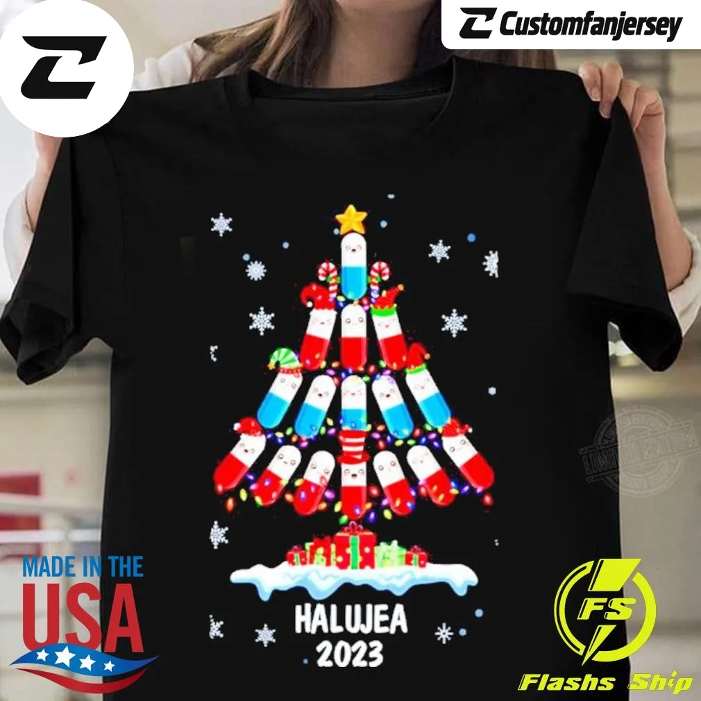 Personalized Pharmacy Christmas T-Shirt - black Christmas shirt