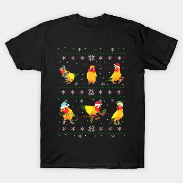 Sun Conure Ugly Christmas Sweater T-Shirt